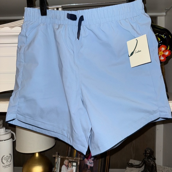 Cadets Cabana Swim Shorts in Light Blue SZ 12/14 (31-34” Waist) NWT boys - Picture 1 of 3